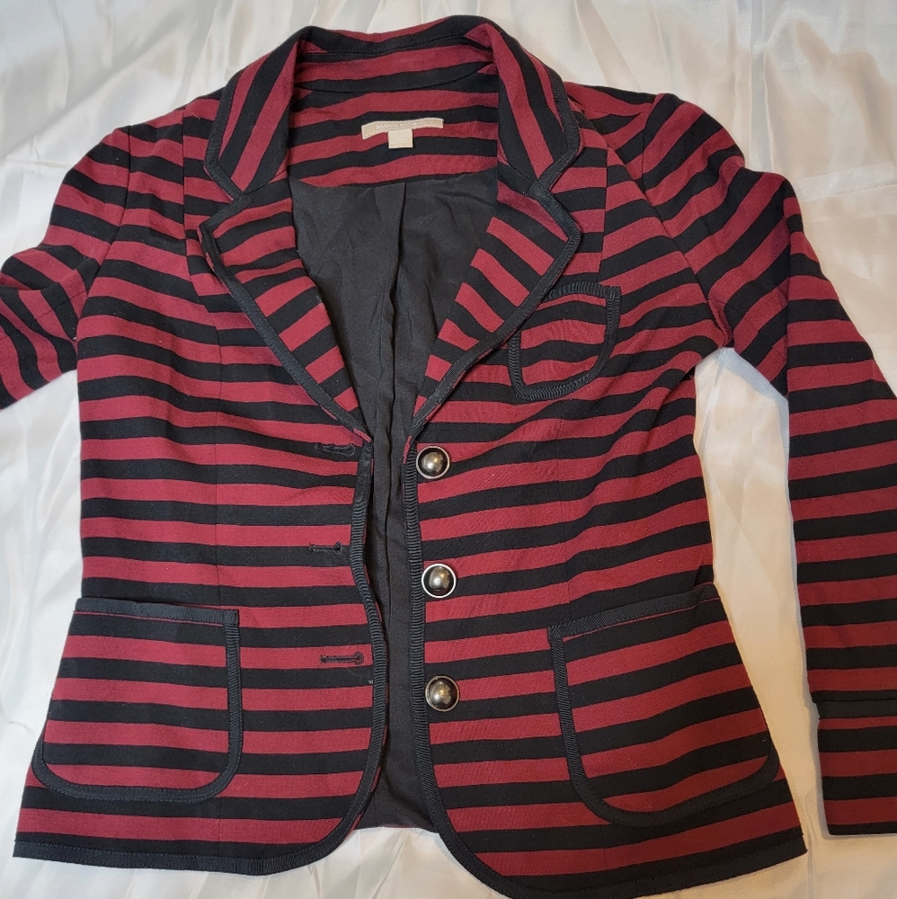Striped blazer